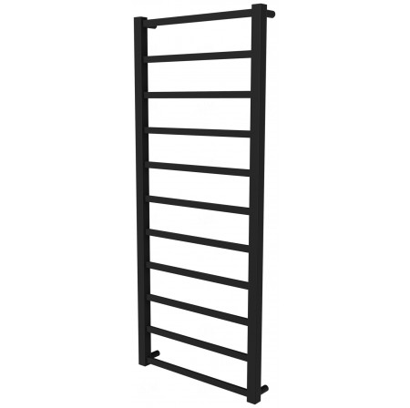 Чорна сушарка для рушників Quatro 11 RAL9005 драбинка 1150x480, black