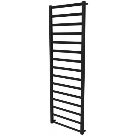 Сушарка для рушників Slide 15 чорна RAL9005 драбинка 1550x530, black