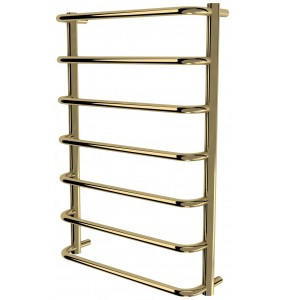 Золота рушникосушка Modern 7 драбинка 750x532, gold