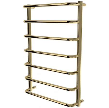 Золота рушникосушка Modern 7 драбинка 750x532, gold