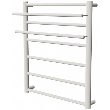 Біла рушникосушка Elegant 6 RAL9016 драбинка 650x482, white