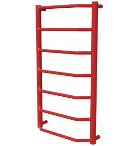 Сушка для рушників Standart 7 червона RAL3020 драбинка 750x432, red