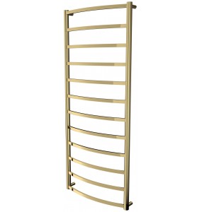 Золота рушникосушка Elite 12 драбинка 1250x532, gold