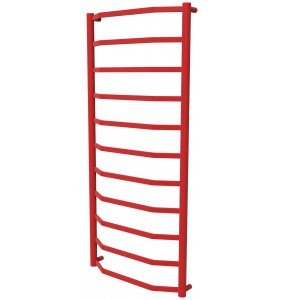 Рушникосушка Luxe 11 червона RAL3020 драбинка 1150x532, red