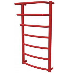 Червона рушникосушилка Grosse 7 RAL3020 драбинка 750x432, red