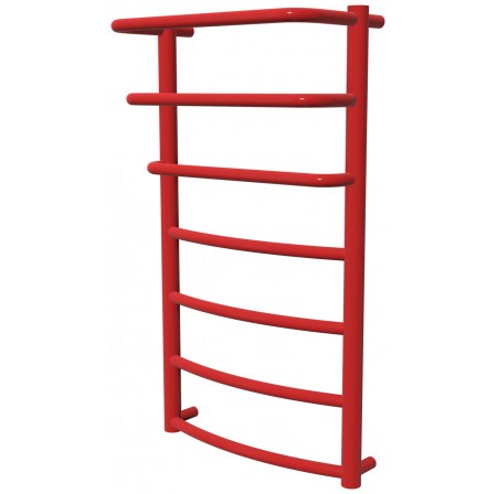 Червона рушникосушилка Grosse 7 RAL3020 драбинка 750x432, red