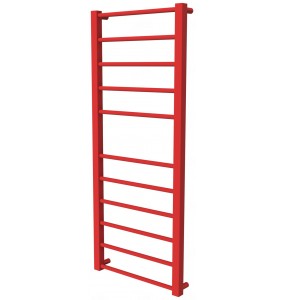 Червона рушникосушка Sonnet 11 RAL3020 драбинка 1050x430, red