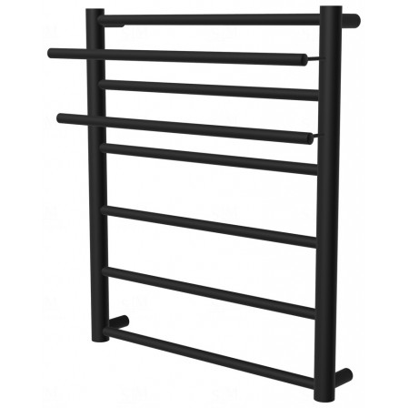 Сушарка для рушників Elegant 6 чорна RAL9005 драбинка 650x482, black