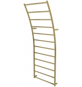 Золота сушарка для рушників Wave 12 драбинка 1240x475, gold