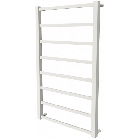 Біла сушарка для рушників Quatro 8 RAL9016 драбинка 850x530, white