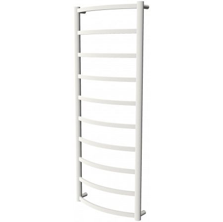 Біла рушникосушка Elite 10 RAL9016 драбинка 1050x432, white