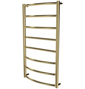 Золота рушникосушка Classic 8 драбинка 850x482, gold