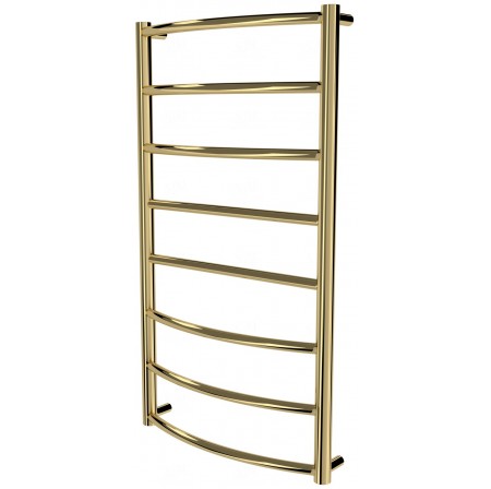 Золота рушникосушка Classic 8 драбинка 850x482, gold