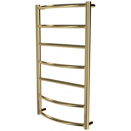 Золота сушка для рушників Classic 7 драбинка 750x432, gold
