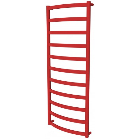Червона рушникосушка Maxima 11 RAL3020 драбинка 1150x482, red