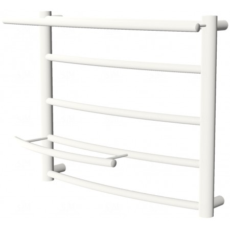 Рушникосушилка Safo 5 біла RAL9016 драбинка 400x482, white