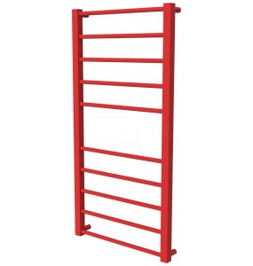 Сушарка для рушників Sonnet 10 червона RAL3020 драбинка 950x480, red