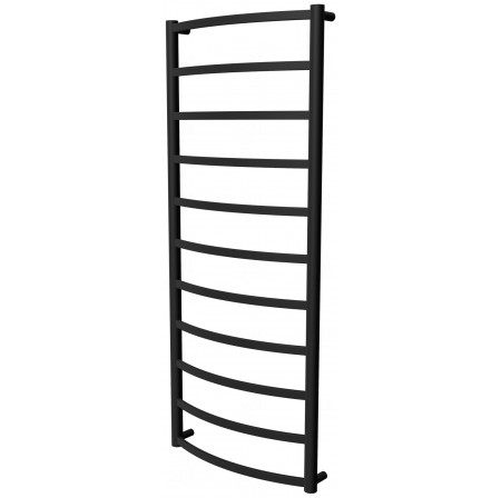 Сушка для рушників Elite 11 чорна RAL9005 драбинка 1150x482, black