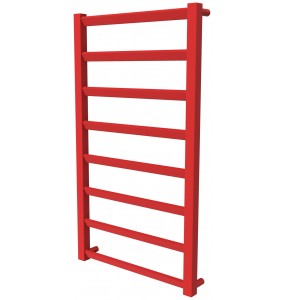 Рушникосушка Slide 8 червона RAL3020 драбинка 850x480, red