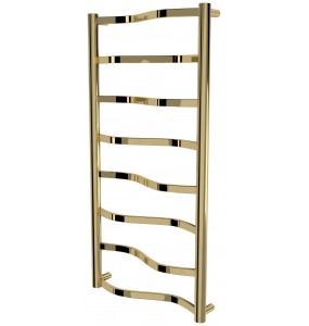 Рушникосушка Lagoon 8 золото драбинка 850x432, gold