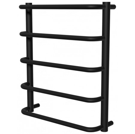 Рушникосушка Modern 5 чорна RAL9005 драбинка 550x482, black
