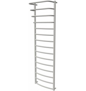 Біла сушарка для рушників Grosse 15 RAL9016 драбинка 1550x482, white