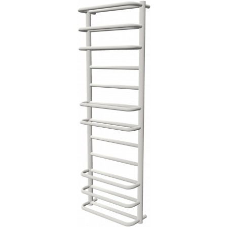 Біла сушарка для рушників Comfort 12 RAL9016 драбинка 1250x432, white