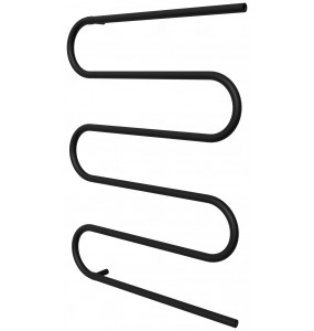 Рушникосушка Змійка 5 чорна RAL9005 945x700, black