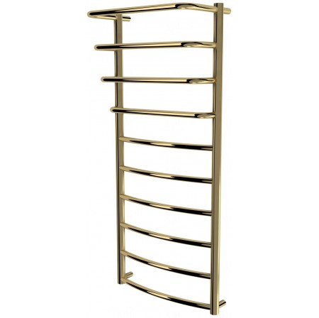 Сушарка для рушників Grosse 10 золото драбинка 1050x482, gold