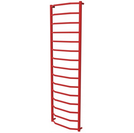 Рушникосушилка Luxe 15 червона RAL3020 драбинка 1550x482, red
