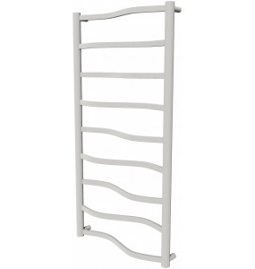 Біла рушникосушка Lagoon 9 RAL9016 драбинка 950x482, white