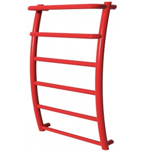 Рушникосушка Breeze 6-2 червона RAL3020 драбинка 650x432, red