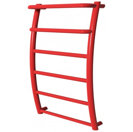 Рушникосушка Breeze 6-2 червона RAL3020 драбинка 650x432, red