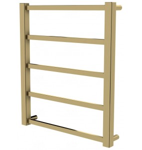 Сушарка для рушників Quatro 5 золото драбинка 550x480, gold