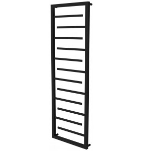 Рушникосушка Prestige 12 чорна RAL9005 драбинка 1350x480, black