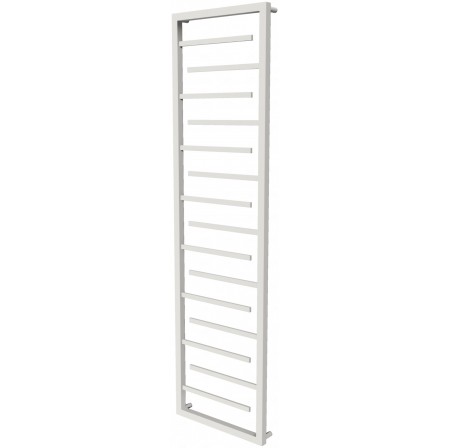 Біла рушникосушка Prestige 15 RAL9016 драбинка 1650x480, white