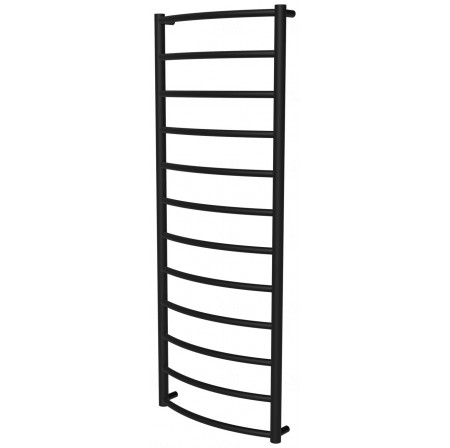 Рушникосушка Classic 12 чорна RAL9005 драбинка 1250x482, black