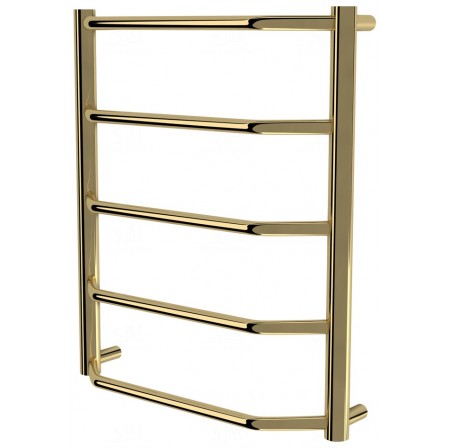 Золота рушникосушка Standart 5 драбинка 550x482, gold