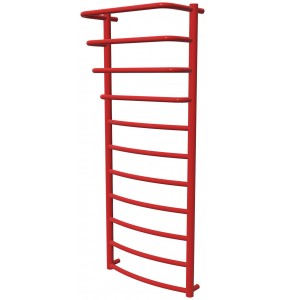 Червона сушка для рушників Grosse 11 RAL3020 драбинка 1150x482, red