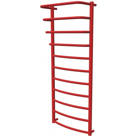 Червона сушка для рушників Grosse 11 RAL3020 драбинка 1150x482, red