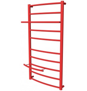 Рушникосушка Safo 10 червона RAL3020 драбинка 900x482, red