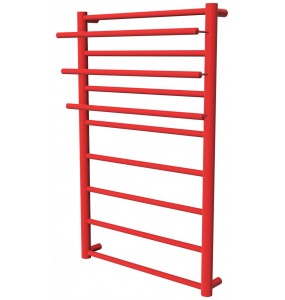 Червона рушникосушилка Elegant 8 RAL3020 драбинка 850x482, red