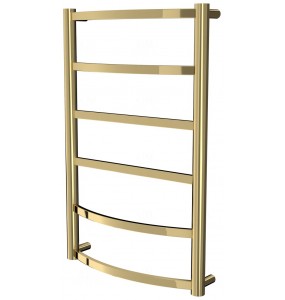Золота сушарка для рушників Elite 6 драбинка 650x432, gold