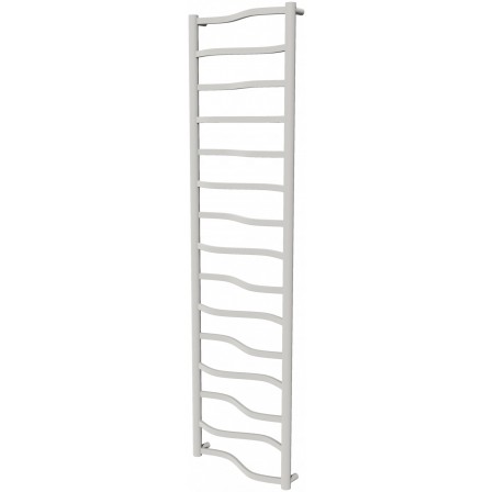 Біла сушарка для рушників Lagoon 15 RAL9016 драбинка 1550x432, white