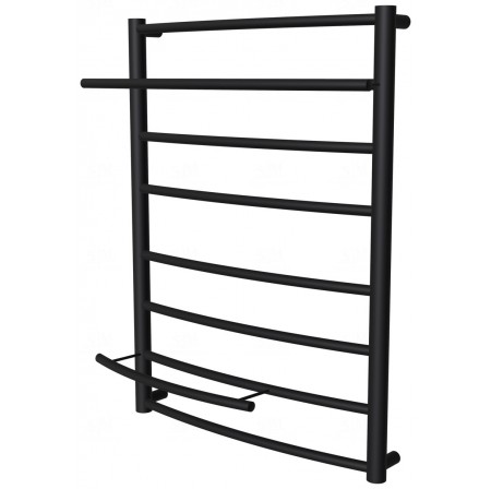 Чорна рушникосушка Safo 8 RAL9005 драбинка 700x532, black