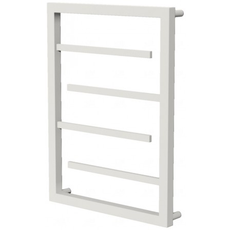 Біла рушникосушка Prestige 4 RAL9016 драбинка 550x480, white