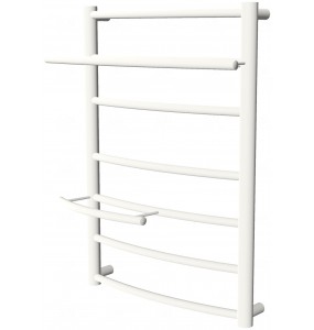 Біла рушникосушка Safo 7 RAL9016 драбинка 600x432, white