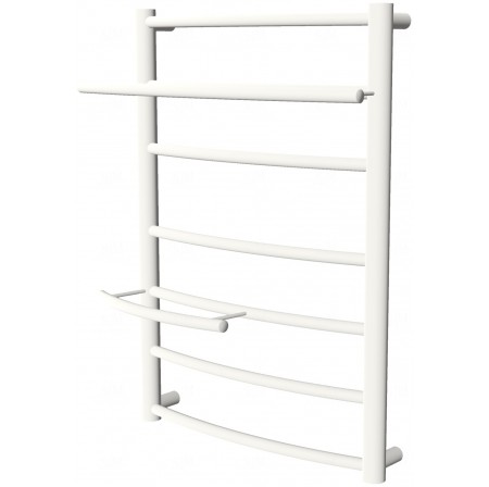 Біла рушникосушка Safo 7 RAL9016 драбинка 600x432, white