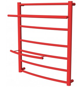 Рушникосушилка Safo 7 червона RAL3020 драбинка 600x532, red
