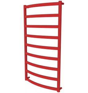 Червона рушникосушка Maxima 9 RAL3020 драбинка 950x532, red